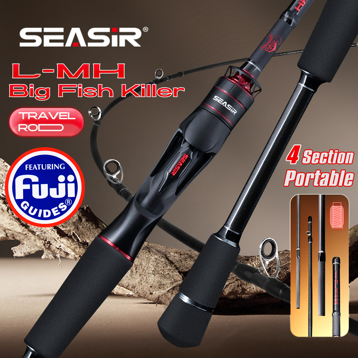 Kastking Reel Zephyr - Seasir Salminus XF M/MH صنارة صيد