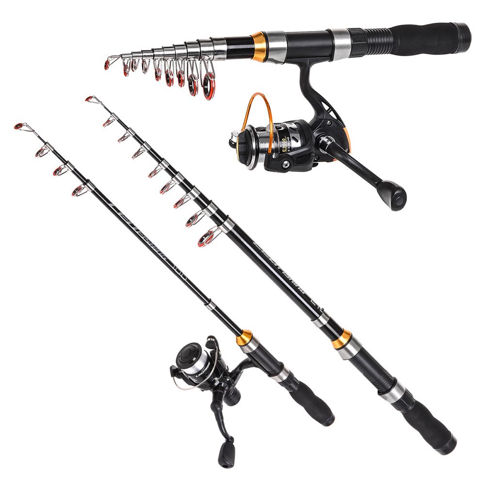 Fishing Rod Surf - صنارة صيد تلسكوبية ، مادة كربون
