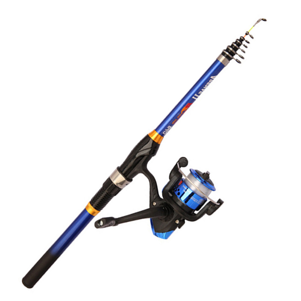Fishing Rod Surf - عصا صيد تلسكوبية خفيفة الوزن من