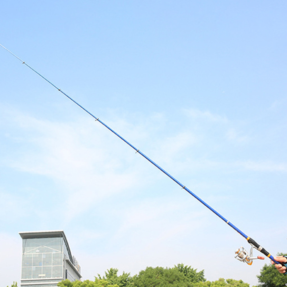 عصا صيد تلسكوبية خفيفة الوزن م - مراجعة Fishing Rod Surf وسعره