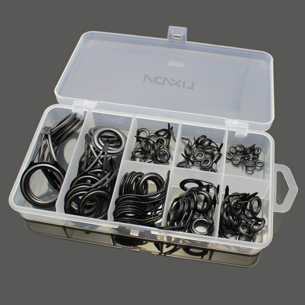 دليل صنارة الصيد ، أحجام مختلف - مراجعة Fishing Rod Building Kit وسعره