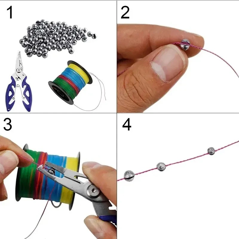 أثقال صيد السمك سبليت شوت 205  - مراجعة Fishing Rod Building Kit وسعره