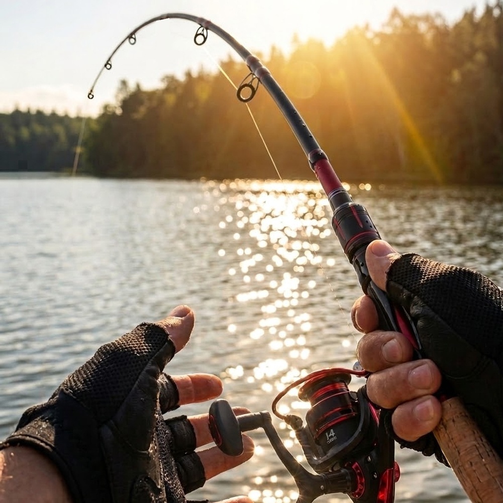 قصبة صيد من ألياف الكربون خفيف - مراجعة Fishing Rod Carbon Fiber وسعره