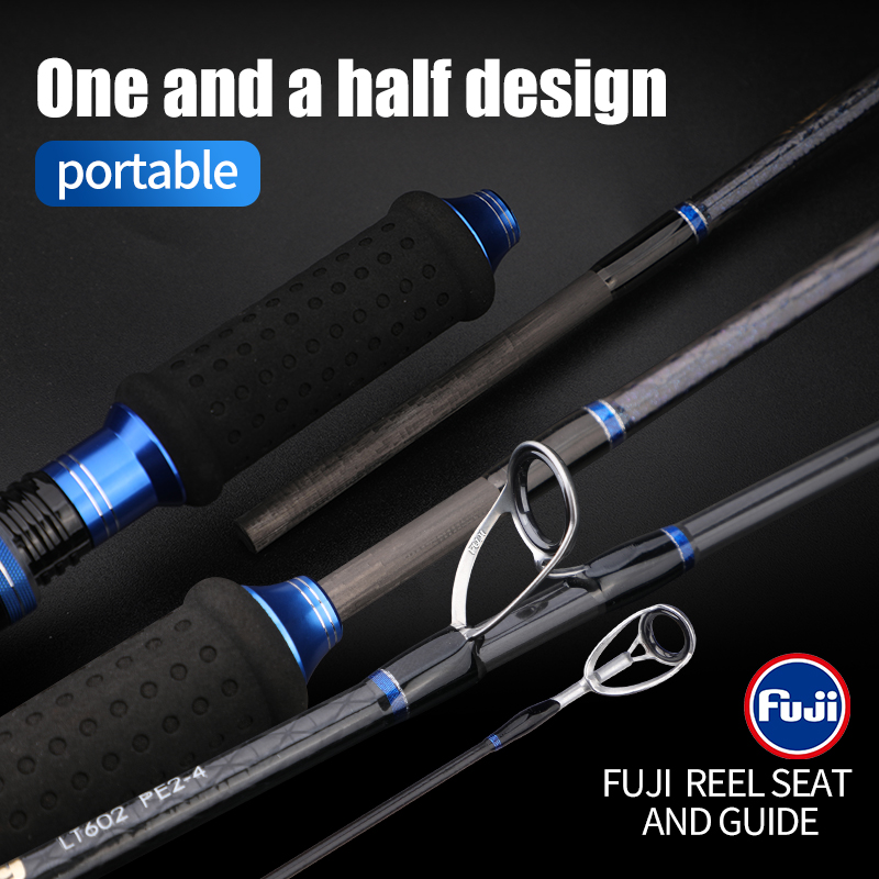 ROLLFISH قسط 2-قسم ألياف الكرب - مراجعة Fishing Rod Surf وسعره