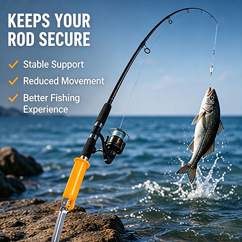 حامل صنارة صيد بحري محمول قابل - مراجعة Fishing Rod Rack وسعره
